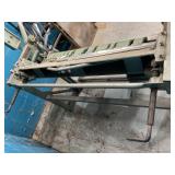 Whitney Jensen box and pan sheet metal break