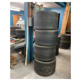 4 Tires Good Year 27.0X 14.0-15 6G428 105