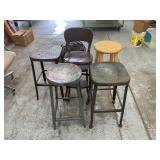 Assorted stools