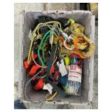 Toe of straps and bungee cords