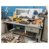 Bench assorted tool and parts