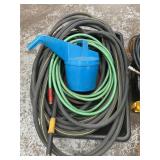 Assorted water hoses