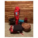 Outdoor camping and picnic supplies