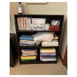 Black wood book shelve ( no contents )