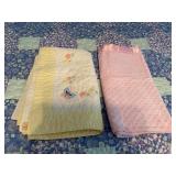 Hand made baby quilts