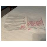 Table cloth and napkins
