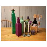 Assorted bottles