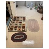 Assorted rugs