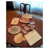 Wood dishes