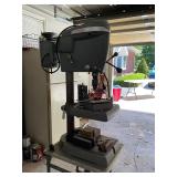 Drill press and cart