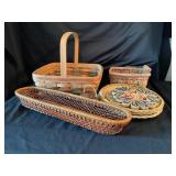 Assorted baskets
