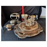 Silver plated table ware