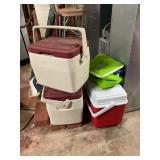 Assorted coolers