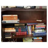 Assorted bibles and Christian books