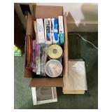 Assorted office supplies