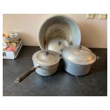 Assorted pans