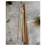 Yard sticks sticks