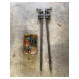 Pipe clamps and small clamps