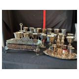 Silver plated table ware
