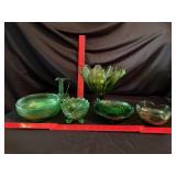 Green glass