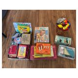 Assorted games and toys
