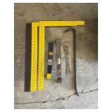 Crow bars, square