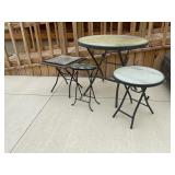 Assorted tables and out end tables