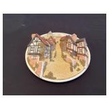 Halthorn village, David winter collection plate