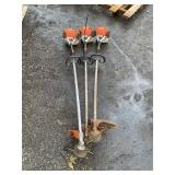 3 Gas Powered Stihl Weed eaters