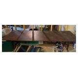 4 Brown church tables