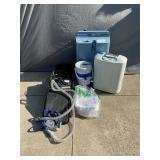 Oxygen concentrator, 2- Bi-Pap , Cryocuff Cooler