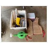 Life Jacket, cooler and Misc. pieces