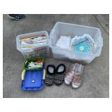 Assorted sewing supplies