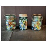 Assorted marbles