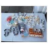 Assorted cookie cutters