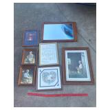 Assorted wall art pictures