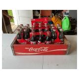 Coca-Cola crate and bottles