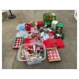 Assorted Christmas decor