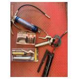 Grease Guns and Knife Sharpener