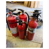 Fire extinguishers