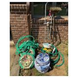 Hoses and yard tools