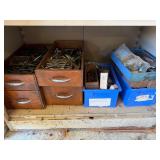 Assorted bits, screws, bolts