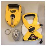 Chalk Lines, Measuring Tape, misc.