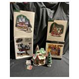 4 Department 56 houses