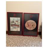 2 Buckley Moss signed prints