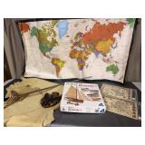Sword, Maps, etc.