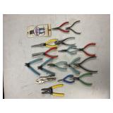 Assorted pliers