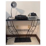 TV stand with electronics