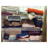 Towels, sheets and blankets
