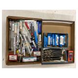 Misc. drill bits/ flutes